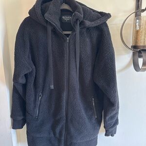 Athleta Tugga Long Full Zip Sherpa Jacket